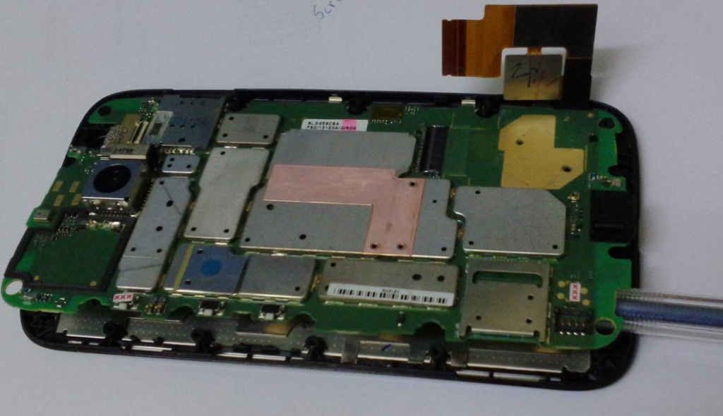 Moto G Phone - Motorola disassemble disassembly apart mainboard motherboard tearapart teardown